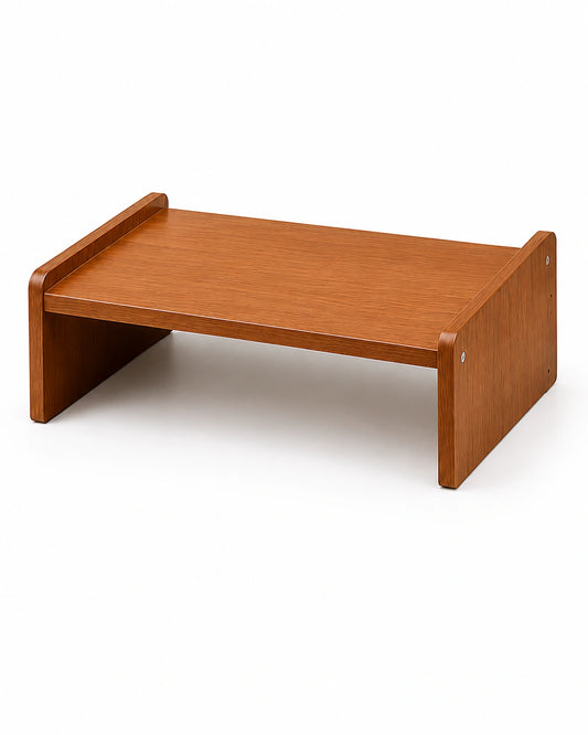 Wooden Under Desk Foot Rest | Ergonomic Office Foot Stool