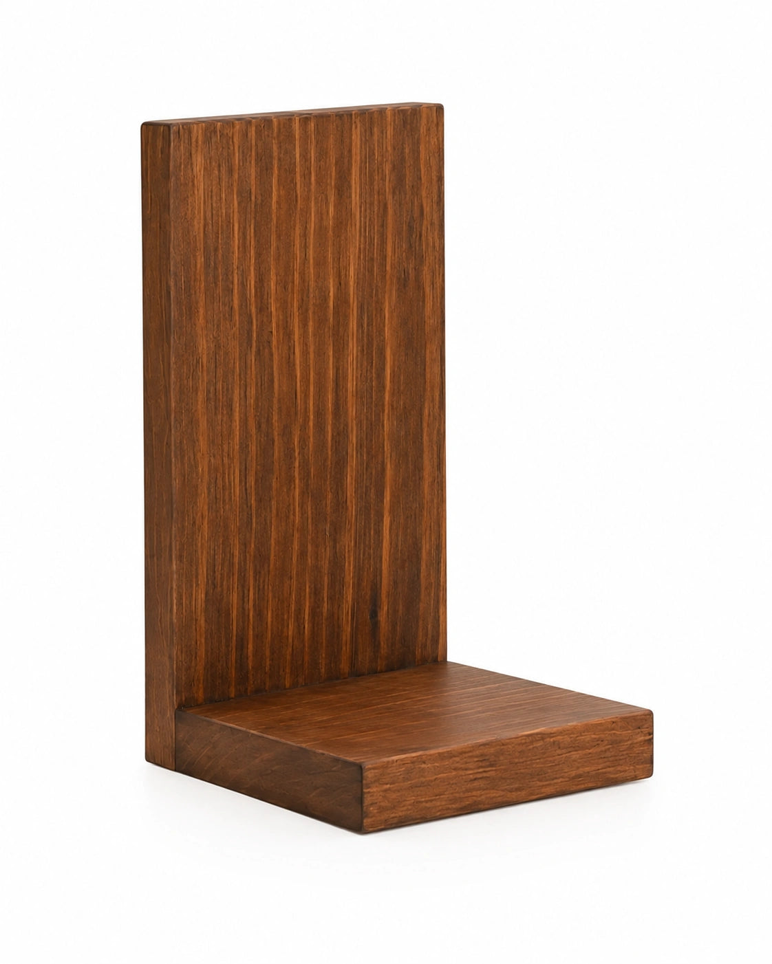 Wooden Wall Mounted Floating Vase Shelf Set of 2 | Modern Wooden Wall Decor